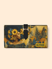 Serene Glory Tab Closure Wallet