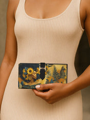 Serene Glory Tab Closure Wallet