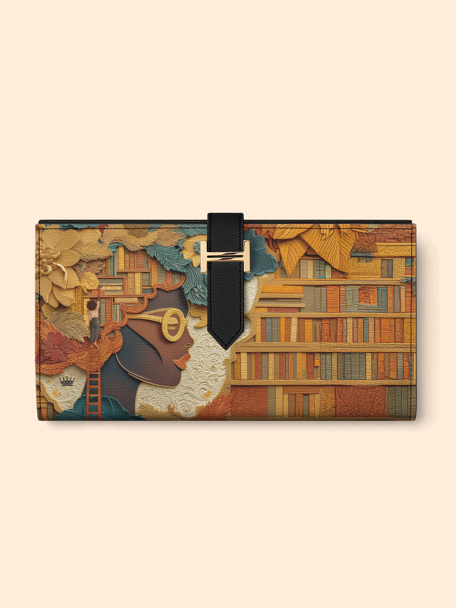 Bound by Knowledge Tab Closure Wallet QR0TD008