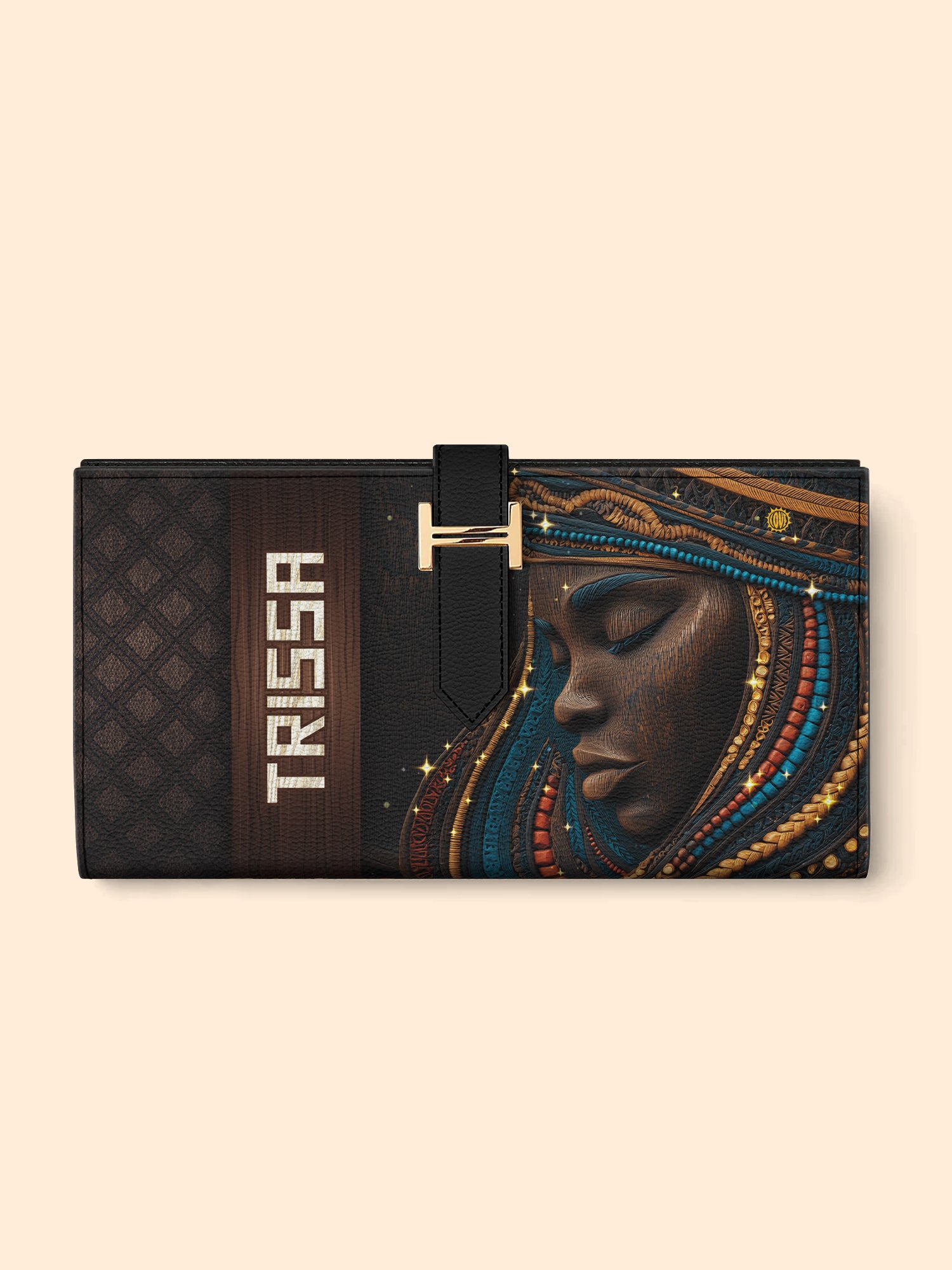 Sable Roots Tab Closure Wallet