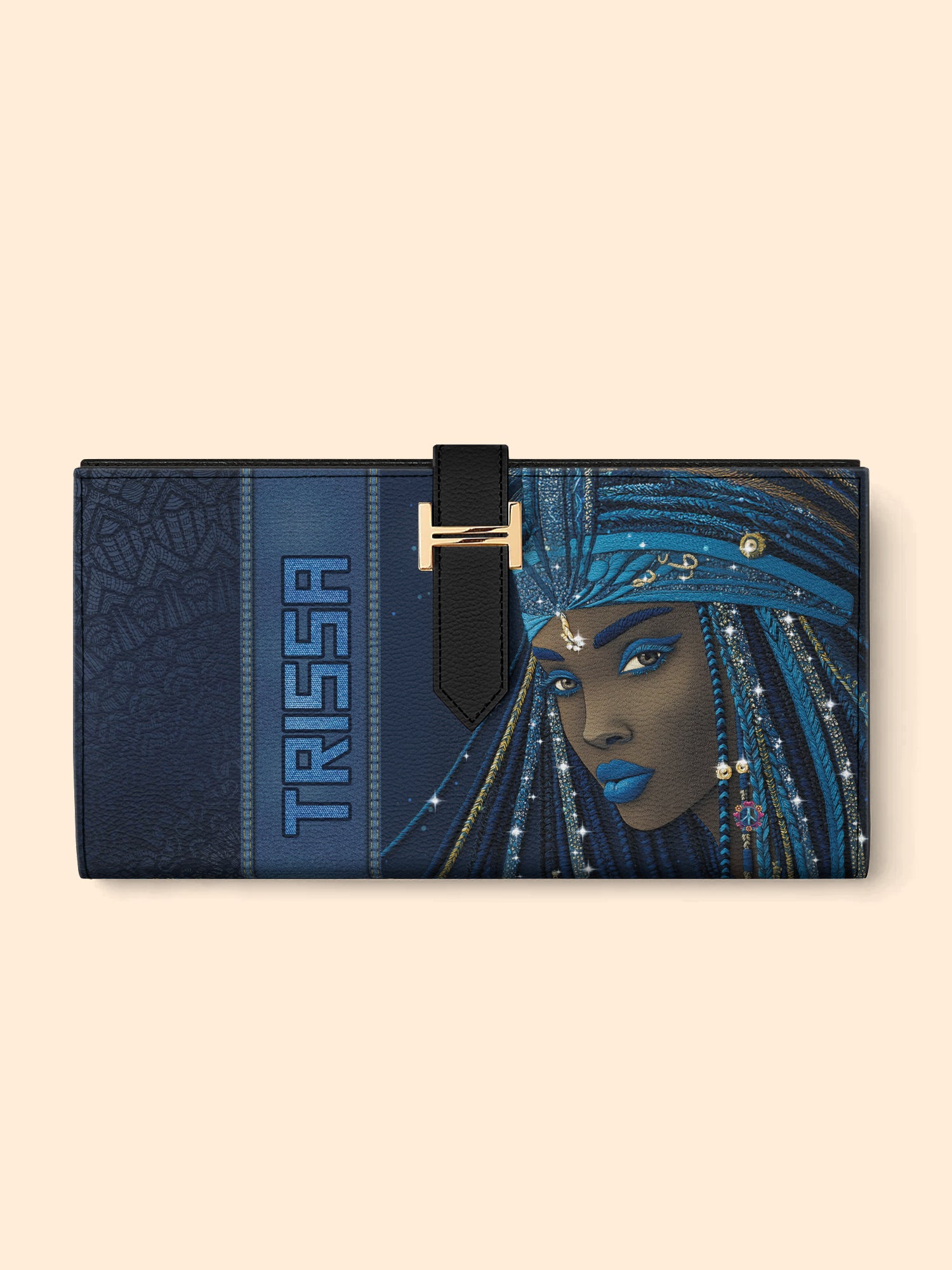 Sable Threads Tab Closure Wallet