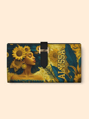 Sunflower Grace Tab Closure Wallet