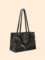 Books, Dreams, and Beyond Premium Leather Handbag QR0TD091