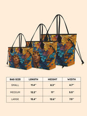 Floral Reverie Classic Shopper Tote QR0TD004