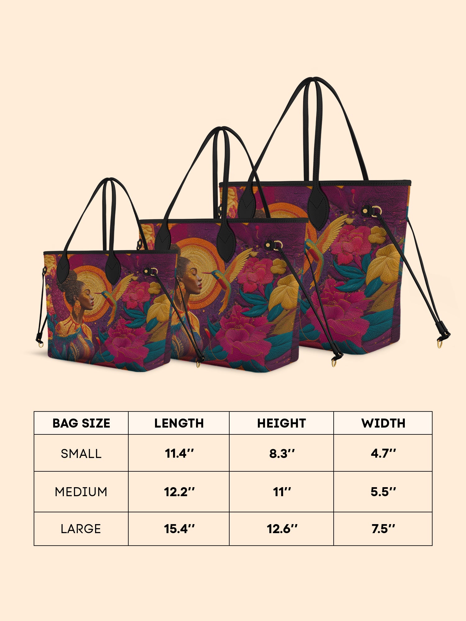 Humming Hope Classic Shopper Tote QR0TD005