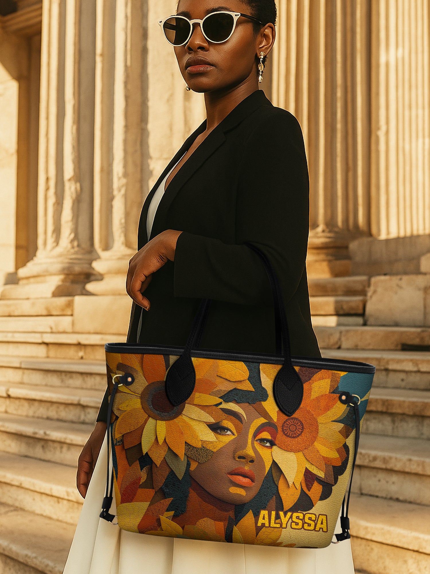 Sunflower Spirit Classic Shopper Tote