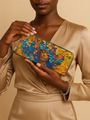 Floral Reverie Slimline Zippy Wallet QR0TD164