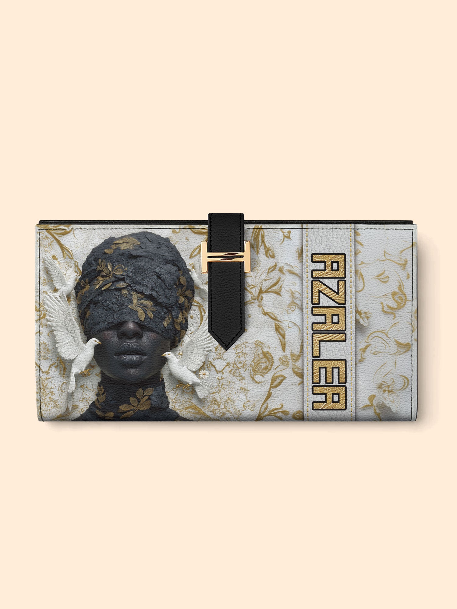 Graceful Flight Tab Closure Wallet