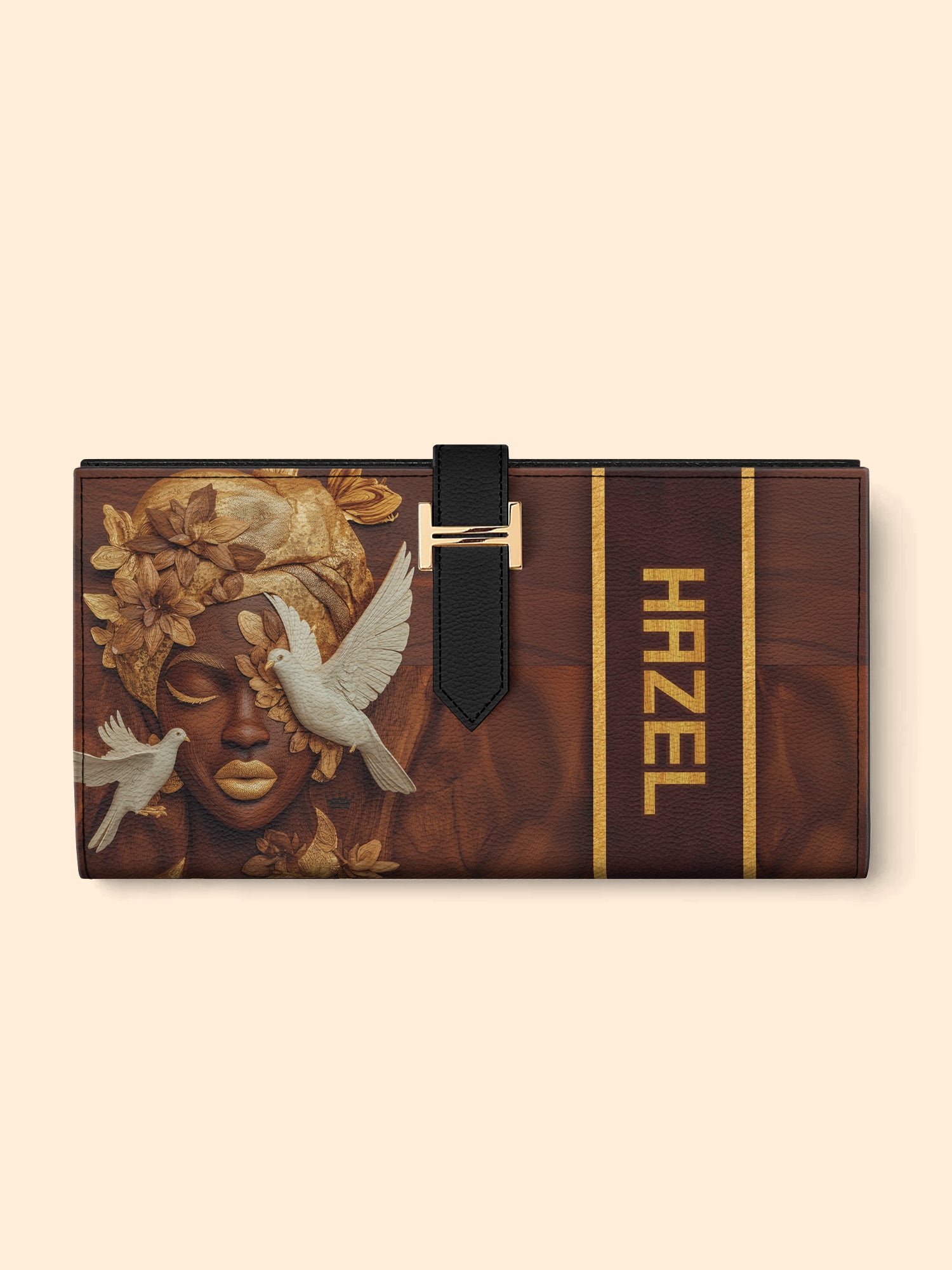 Flight Of The Soul Tab Closure Wallet