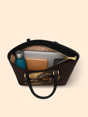 Africa's Spirit Sleek Leather Tote