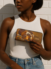 Roots of Africa Slimline Zippy Wallet