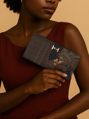 Rooted In Africa Tab Closure Wallet QR0XD016