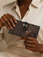 Rooted In Africa Tab Closure Wallet QR0XD016