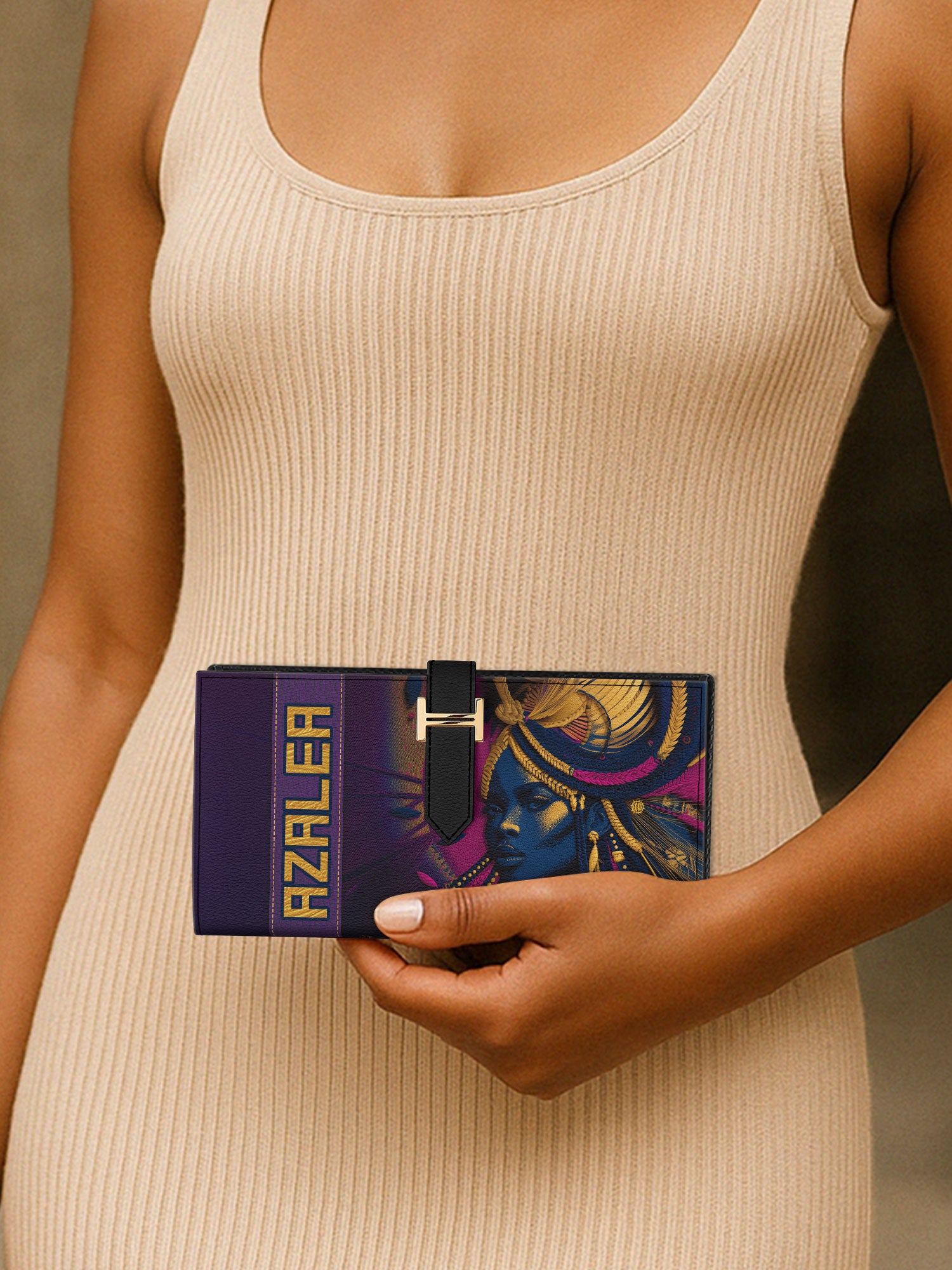Infinite Locs Tab Closure Wallet