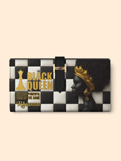 Queen's Reign Tab Closure Wallet