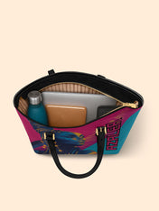 Unleashed Locs Sleek Leather Tote