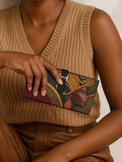 Onyx Throne Tab Closure Wallet QR0XD019