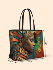 Ember Spirit Sleek Leather Tote