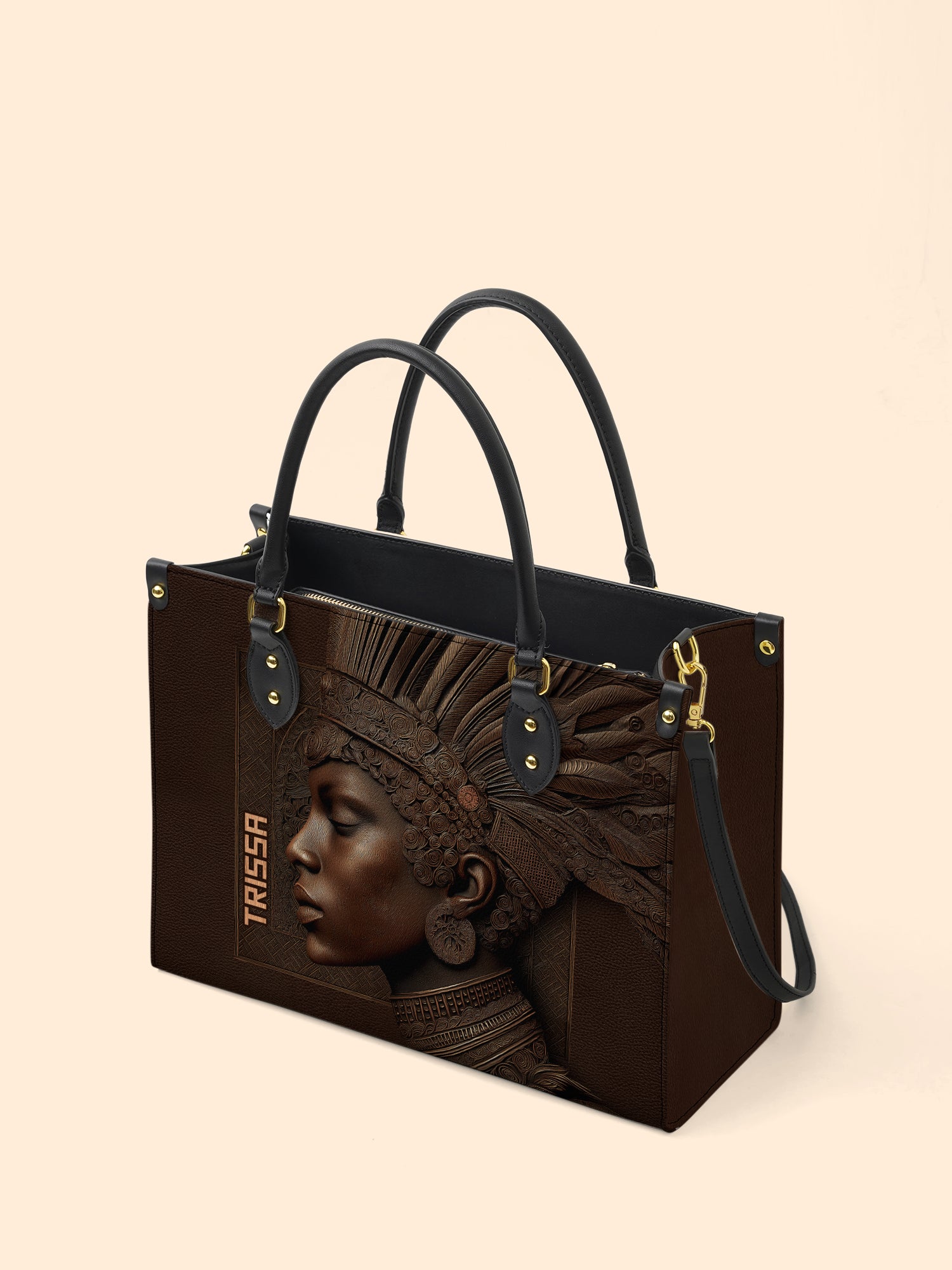 Back To Africa Premium Leather Handbag