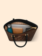 Cowgirl Vibes Sleek Leather Tote