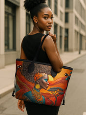Savanna Majesty Classic Shopper Tote QR0TD021