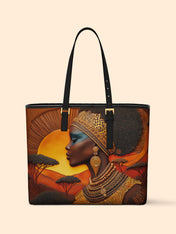 Roots and Rhythm Sleek Leather Tote QR0TD020