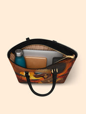 Roots and Rhythm Sleek Leather Tote QR0TD020