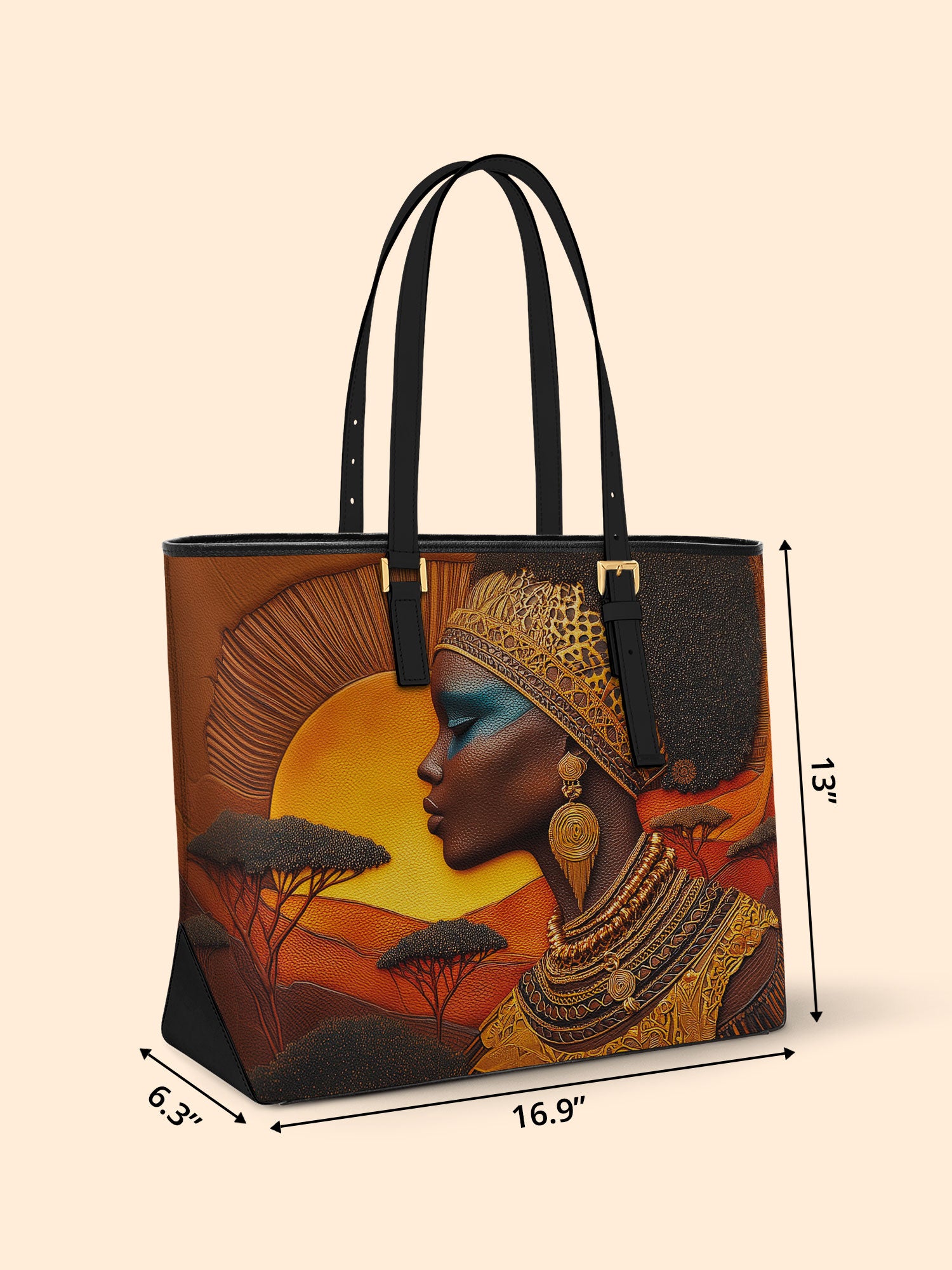 Roots and Rhythm Sleek Leather Tote QR0TD020
