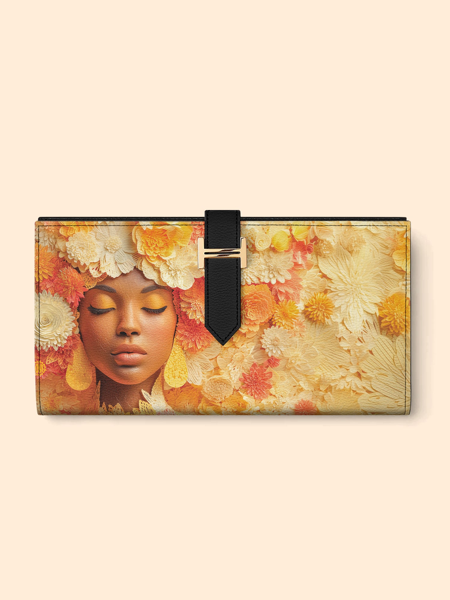 Petal Reverie Tab Closure Wallet QR0TV015