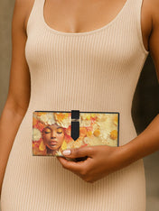 Petal Reverie Tab Closure Wallet QR0TV015