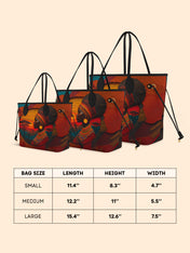Earthly Beauty Classic Shopper Tote QR0HH018
