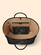 Crowned In Onyx Classic Shopper Tote QR0XD067