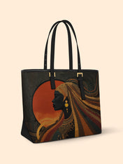 Spiral Oracle Sleek Leather Tote QR0XD084