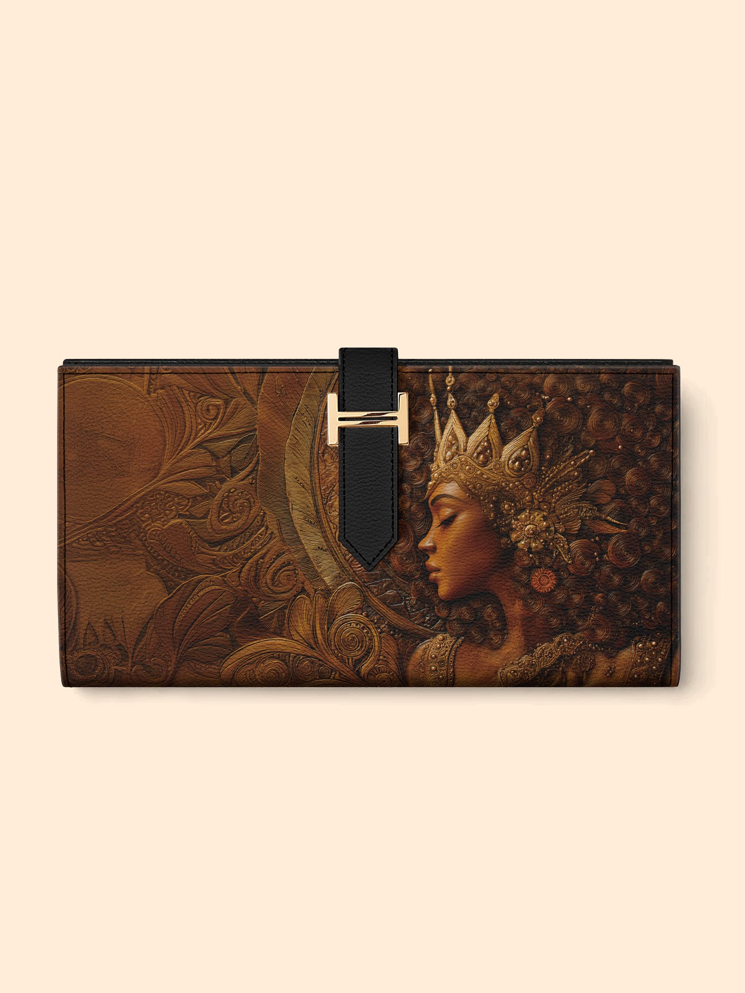 Born Royal Tab Closure Wallet QR0XD100