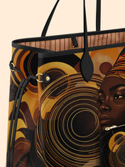 Celestial Rhythm Classic Shopper Tote QR0XD316