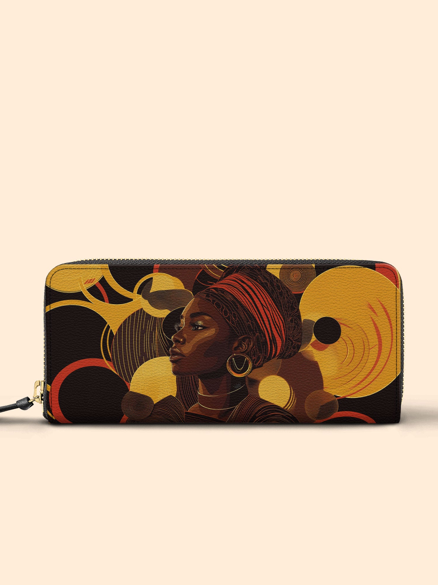 Ebony Beauty Slimline Zippy Wallet QR0XD324