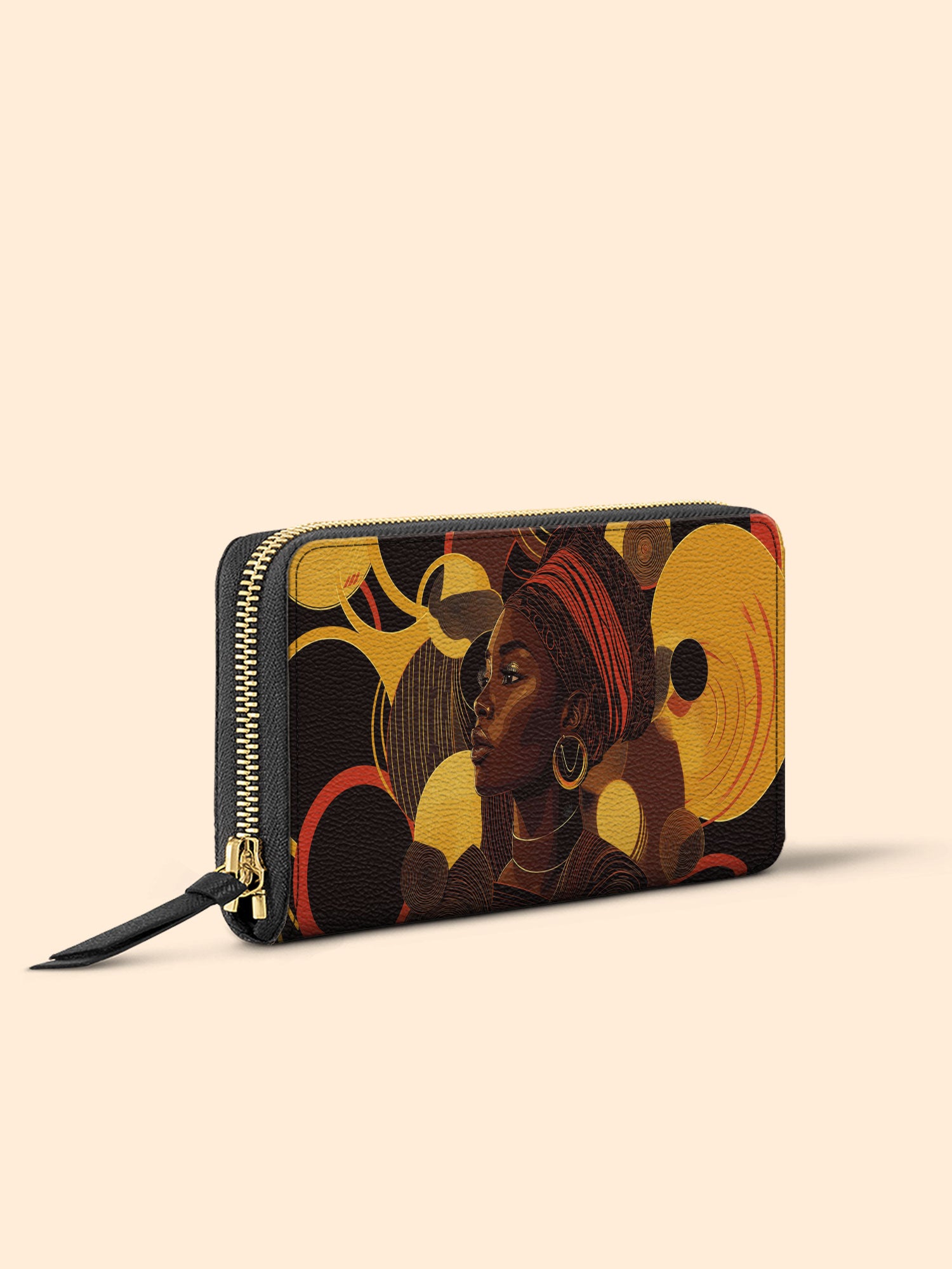 Ebony Beauty Slimline Zippy Wallet QR0XD324