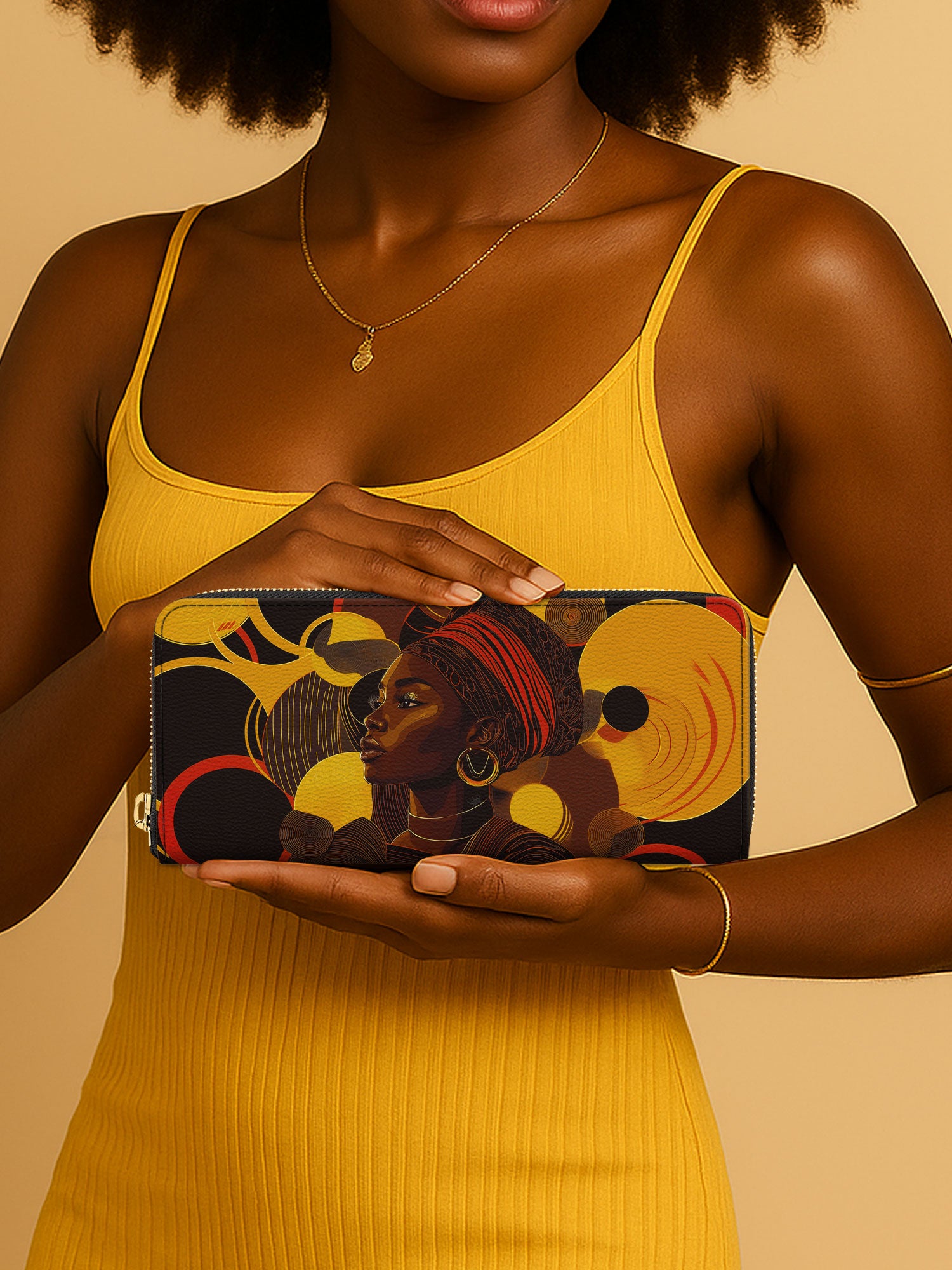 Ebony Beauty Slimline Zippy Wallet QR0XD324