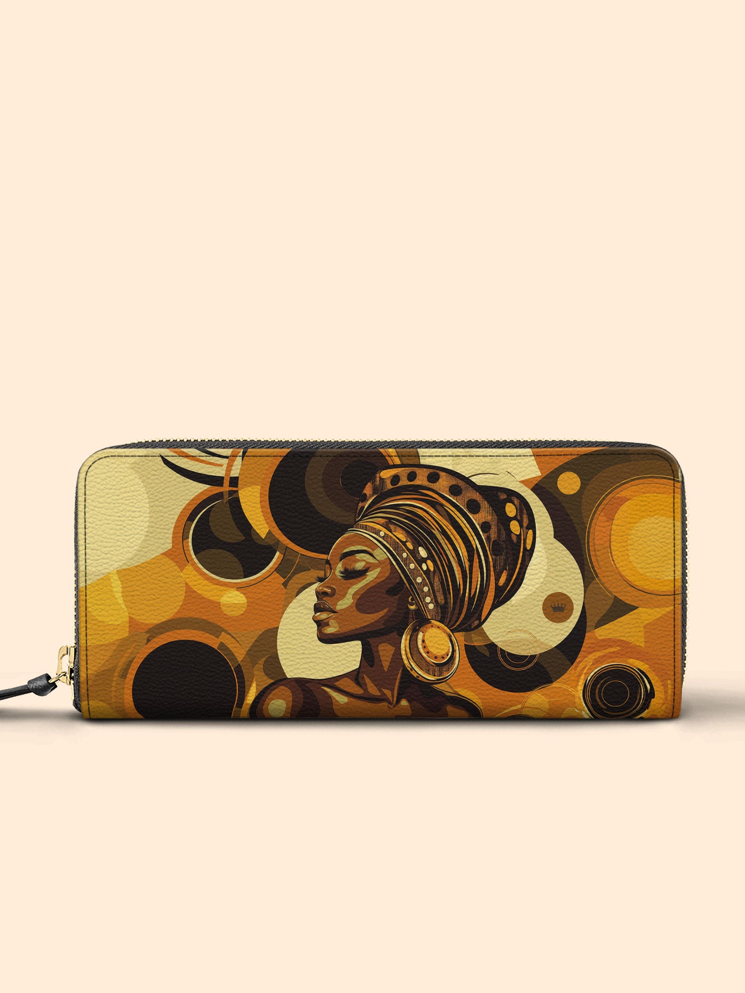 Golden Orbit Slimline Zippy Wallet QR0XD325
