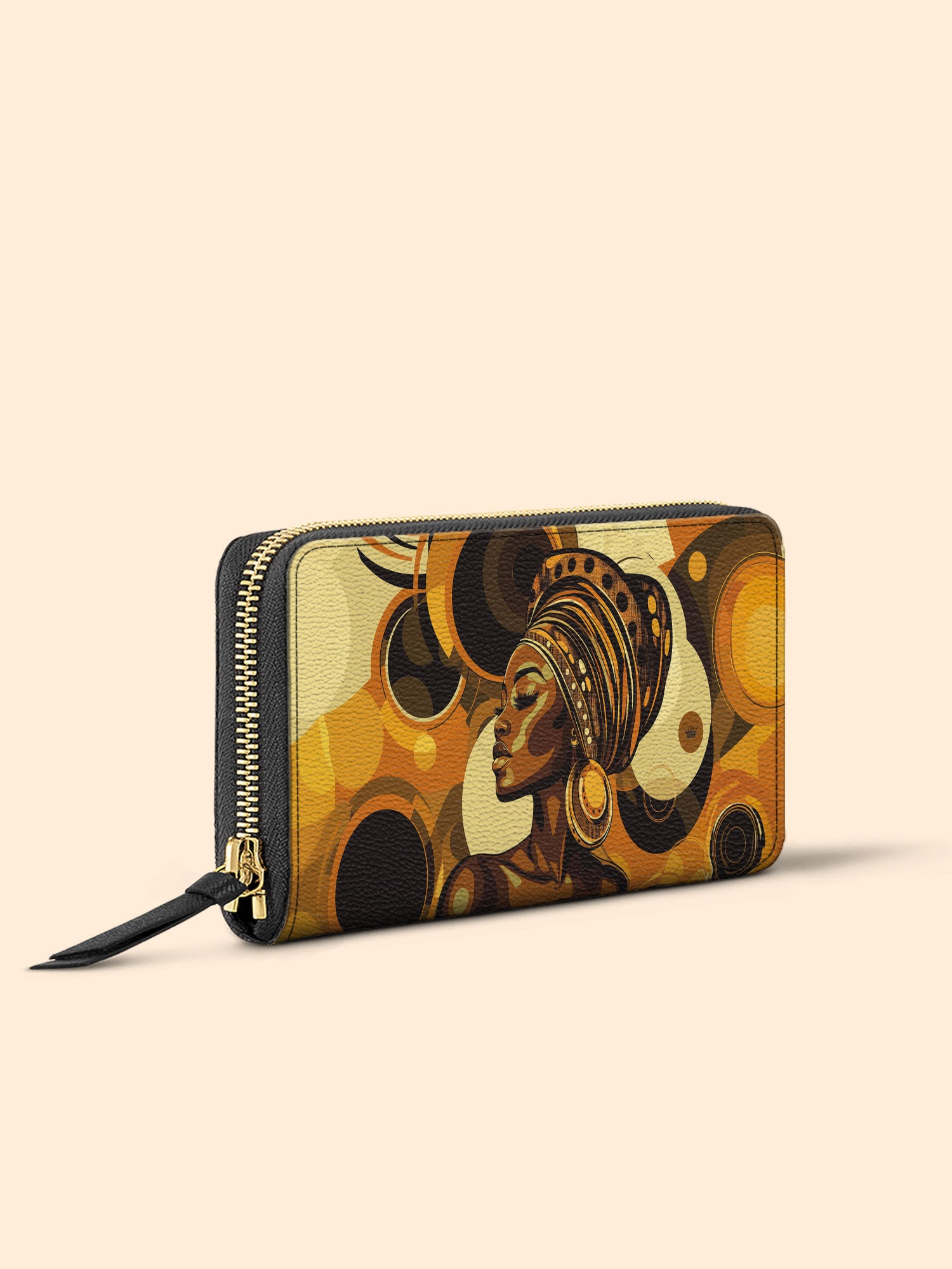 Golden Orbit Slimline Zippy Wallet QR0XD325