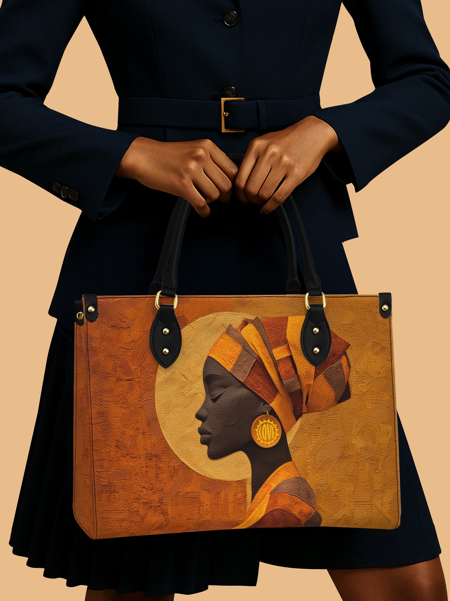Terracotta Pulse Premium Leather Handbag QR0XD170