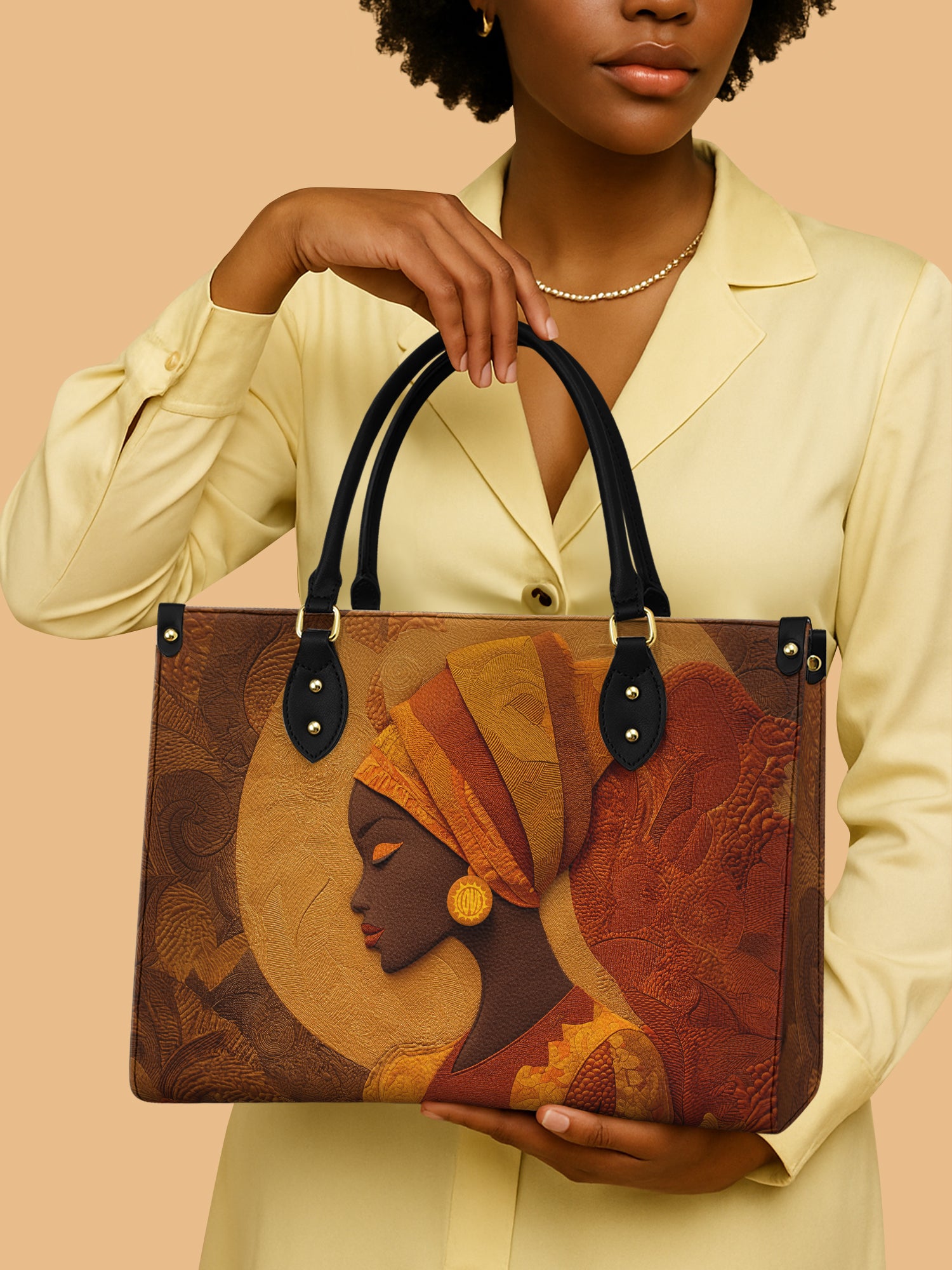 Wears The Silence Premium Leather Handbag QR0XD172