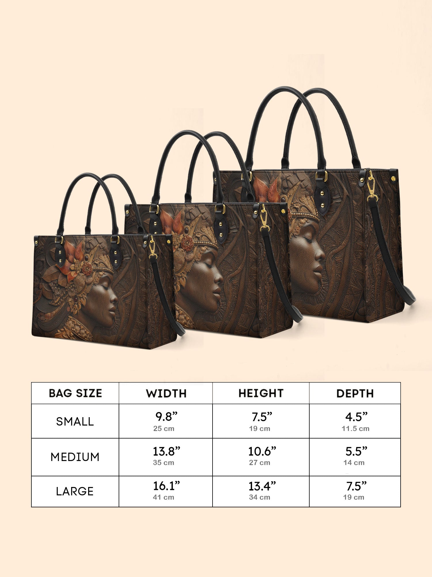 Bronzelyn Root Premium Leather Handbag QR0XD115
