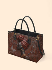 Butterfly Spirit Premium Leather Handbag QR0XD118
