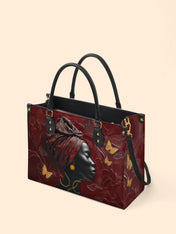 Gilded Grace Premium Leather Handbag QR0XD163