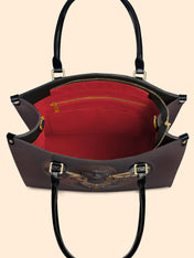 Africa's Soul Premium Leather Handbag QR0TD092