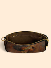 Afro-Elegance Classic Zip Pochette QR0HH027