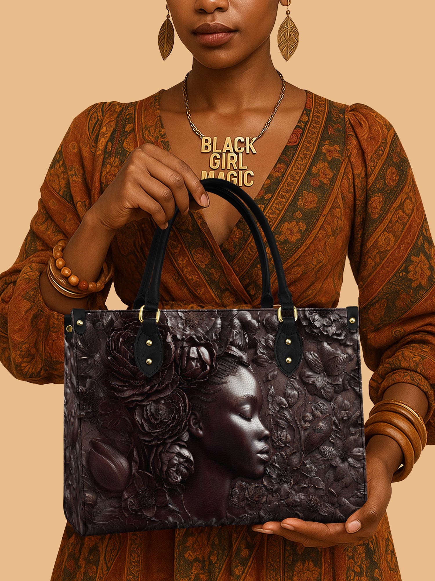 Florissant Grace Premium Leather Handbag QR0XD185