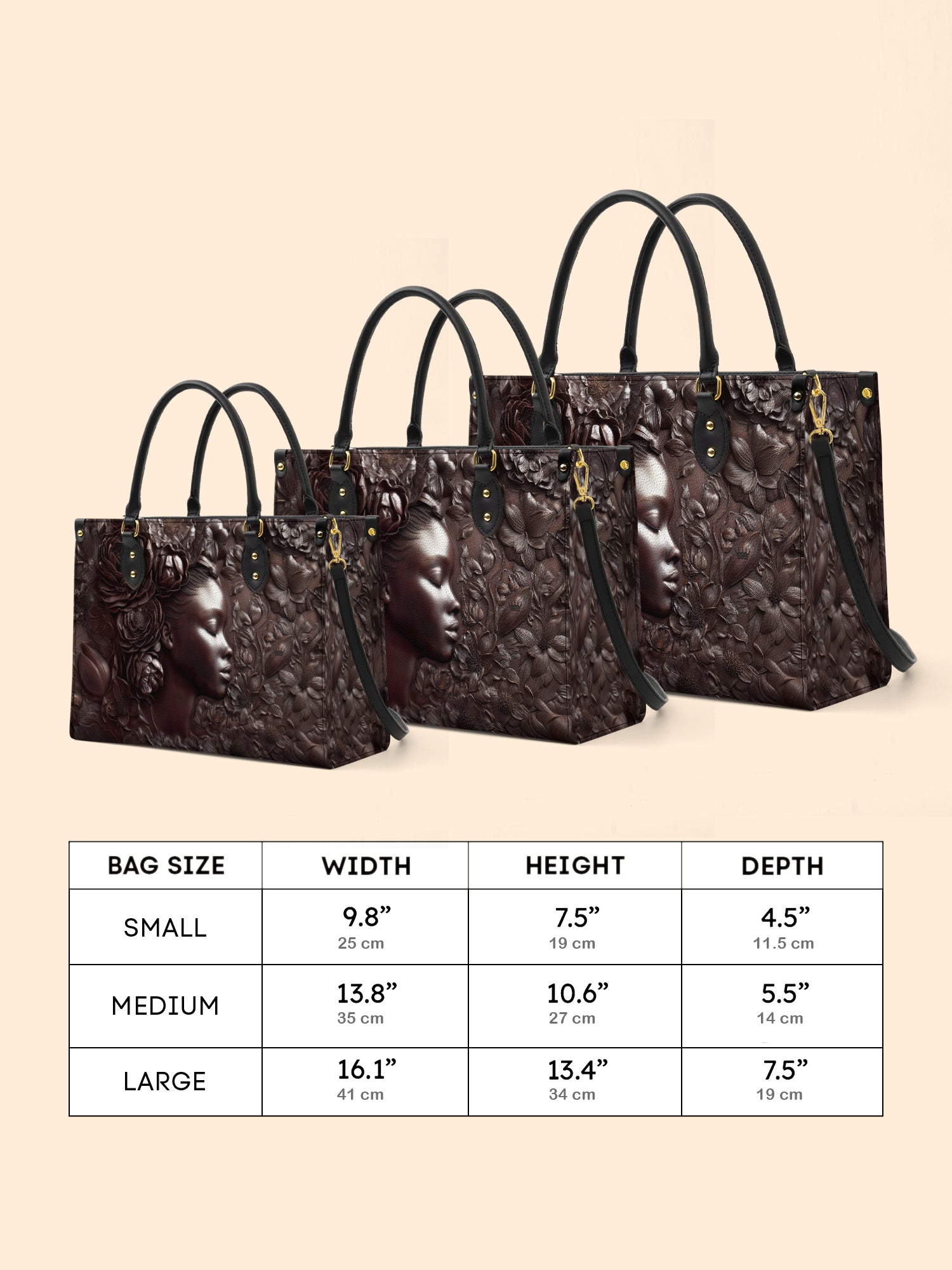 Florissant Grace Premium Leather Handbag QR0XD185
