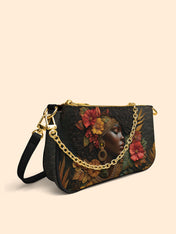 Floral Grace Classic Zip Pochette QR0XD188